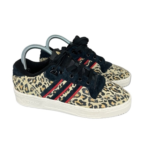 adidas Shoes - Adidas Rivalry Low Leopard Print Sneakers